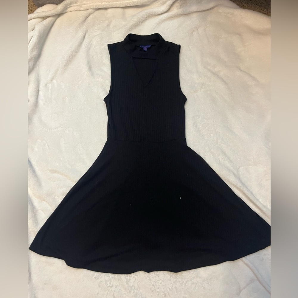 Aeropostale Cut Out Black Dress